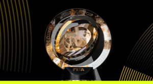 imagem do troféu do Mundial de Clubes 2025