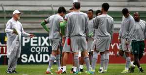 Chuva modifica local do treino apronto do Fluminense