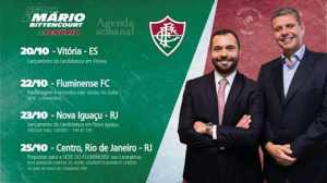 Candidato à presidência do Fluminense divulga agenda de campanha