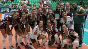 Pela Superliga, meninas do Fluminense voltam às quadras no sábado