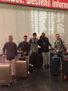 Oito jogadores do Fluminense chegam a Eslováquia