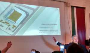 Estádio: Mandatário confessa que tema não evoluiu, analisa opções e promete avanço até dezembro