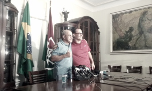 Presidente do Fla afirma que quer o Flu como sócio no Maracanã