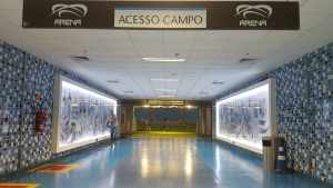 Tudo pronto na Arena do Grêmio: Flu e gaúchos se enfrentam pela Copa do Brasil