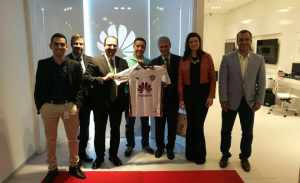 Fluminense esteve perto de acerto com a Huawei