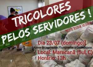 NETFLU Social – Tricolores organizam arrecadação para auxiliar servidores do estado do Rio