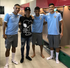 Em rede social, Wellington Silva registra despedida dos parceiros de Fluminense