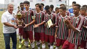 Sub-15 do Fluminense encerra participação na Copa Brasil-Japão em terceiro