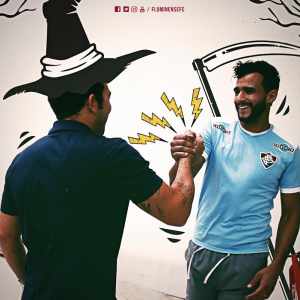 No Halloween, Flu brinca com encontro entre o Mago e Ceifador