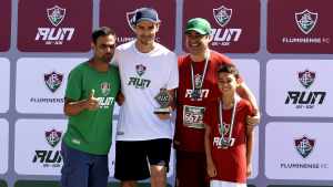 Emanuel e Robson Caetano elogiam iniciativa do clube com a Fluminense Run