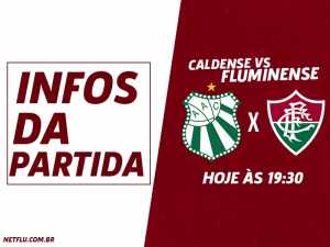 Caldense x Fluminense: Prováveis escalações, transmissão, arbitragem e mais