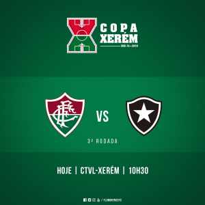 Ao vivo: Fluminense encara o Botafogo na final da Copa Xerém Sub-16