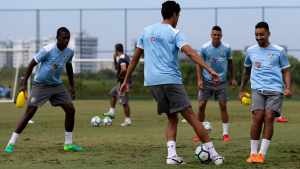 Confira o que rolou no treino de véspera da estreia no Brasileirão