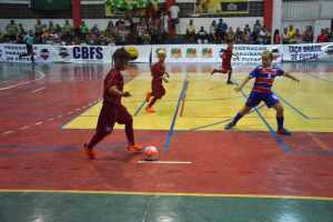 Fluminense goleia o Fortaleza e mantém os 100% na Taça Brasil de Futsal Sub-7
