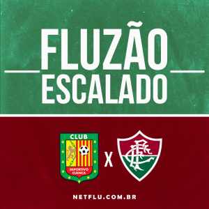 Fluzão escalado para enfrentar o Deportivo Cuenca (EQU)