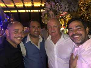 Dirigente do Fluminense é convidado para casamento de diretor do Palmeiras