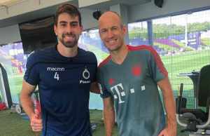 Ex-zagueiro do Fluminense comenta encontro com Robben e inter-temporada no Catar