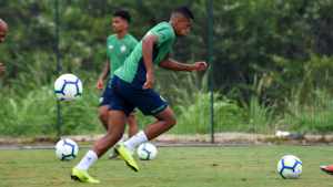 Confira as fotos do treino do Fluminense neste sábado no CT