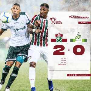 Confira os gols do Fluminense na vitória por 2 a 0 sobre o Luverdense