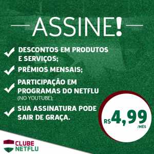 Só R$ 4,99 por mês: Assine o Clube NETFLU e obtenha vários benefícios!