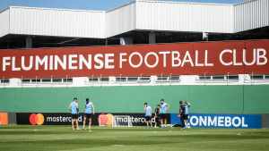 Giménez elogia instalações do CT e agradece ao Fluminense pela hospitalidade