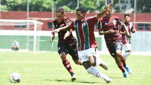 Campeões contra o Fla no Sub-17, Kayky e Calegari querem repetir a dose no profissional