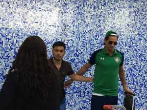 Após derrota contra o Figueira, elenco do Flu chega ao Rio
