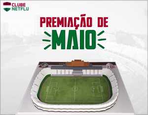 Premiação de maio para assinantes do Clube NETFLU: Miniatura das Laranjeiras!