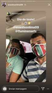 Jogadores do Fluminense passam por testes de Covid-19