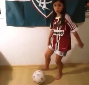 Luiza Travassos recorda infância: “Lembro de vir às Laranjeiras assistir aos treinos”