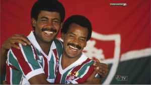 Fluminense celebra dia do amigo com imagens de Assis e Washington