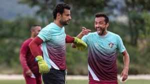 Time de Fred vence o rachão e Nenê zoa: “Deixei você ganhar porque é seu niver”