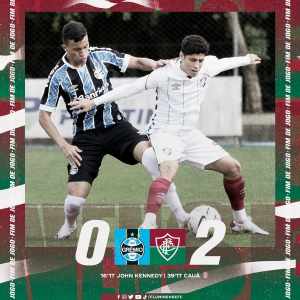 Brasileirão Sub-20: Veja os gols de Grêmio 0 x 2 Fluminense