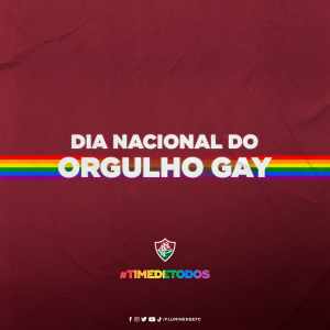 #TimedeTodos: Flu reforça postura contra o preconceito no Dia do Orgulho Gay