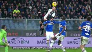 Emissora compara cabeceio de Fred ao voo impressionante de Cristiano Ronaldo