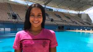 Saltadora é a primeira atleta do Flu a garantir vaga nos Jogos de Tóquio