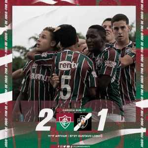 Fluminense bate o Vasco pelo Carioca Sub-17