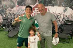 Ao NETFLU, Alex Escobar comenta escolha do filho pelo Tricolor e primeiro jogo dele no Maraca