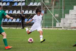 Depois do primeiro gol marcado pelo Flu, Laysa projeta clássico contra o Vasco
