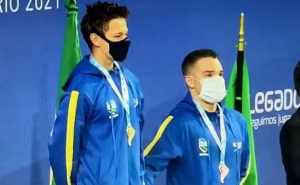 Nadador do Flu conquista bronze no Sul-Americano Juvenil de Esportes Aquáticos