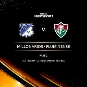 Nas duas vezes em que Flu e Millonarios se encontraram, Tricolor venceu ambas