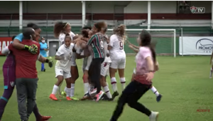 Confira os bastidores da conquista do Fluminense no Carioca feminino sub-18