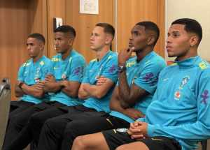 Alexsander se apresenta para torneio com a Seleção Brasileira Sub-20