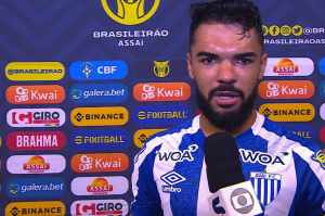 Jogador do Avaí reclama de Anderson Daronco: “Falou de nossa posição na tabela”