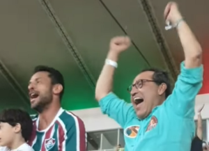 Fluminense parabeniza Deley nas redes sociais
