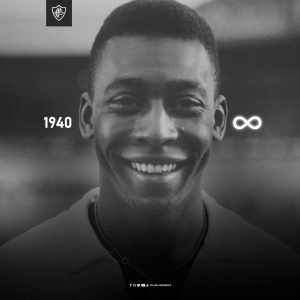 Fluminense se manifesta após morte de Pelé: “Eternamente o Rei do futebol”