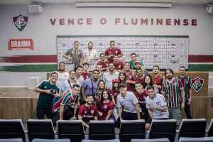 Sócios celebram experiência no CT com direito a encontro com Fred