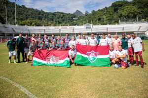 Tricolores relatam emoção pela experiência vivida no “Jogue nas Laranjeiras”