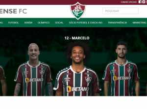 Fluminense atualiza elenco com Marcelo em seu site oficial