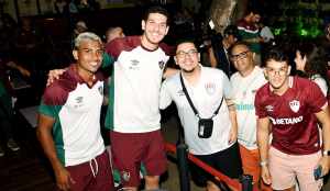 Natural do Nordeste, Nino participa de evento do Flu em Fortaleza: “Sempre especial vir aqui”